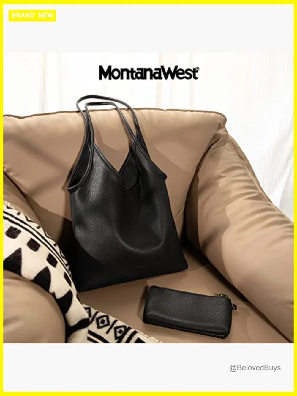 Slouchy Hobo Bag Faux Leather Shoulder Purses Ladies Handbag Spacious